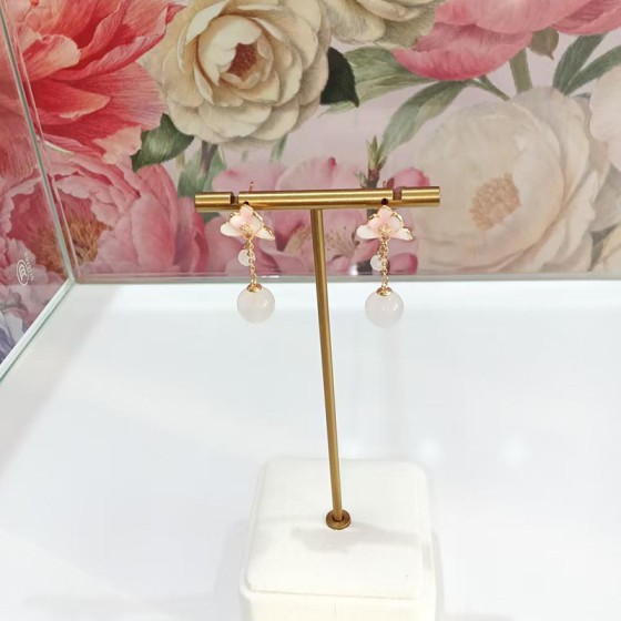 Peach Earrings